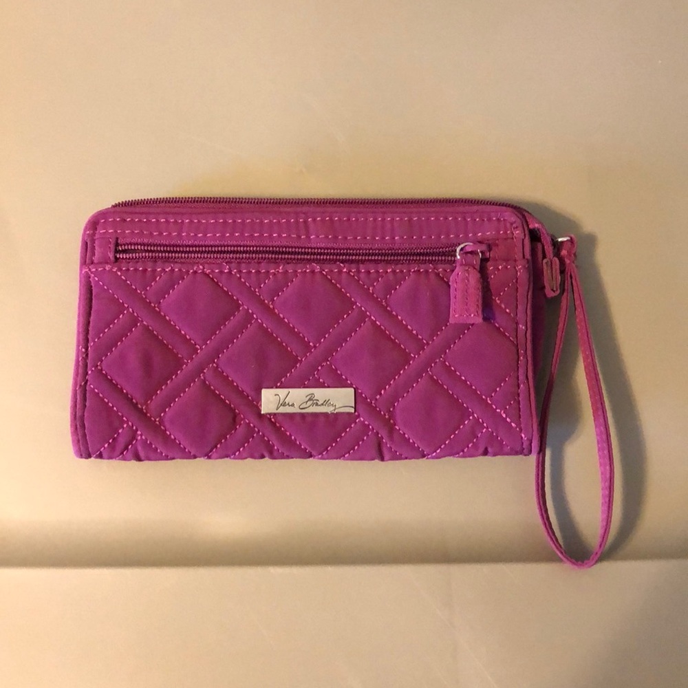Vera Bradley purple wallet